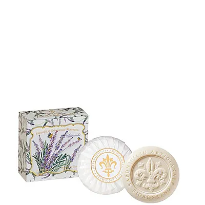 Fiorentino prabangus  itališkas muilas apvalus  su levandos kvapu, 100 g