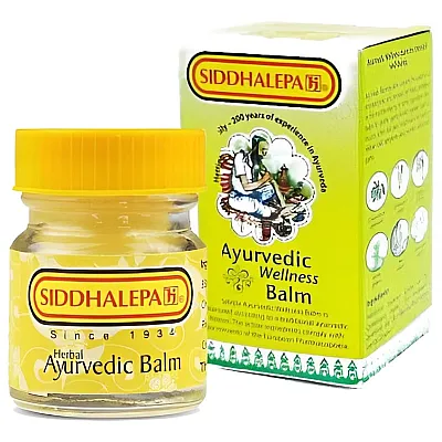 Ajurvedinis žolelių balzamas greitas poveikis kvėpavimo takams ir raumenims, 25 g