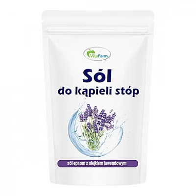 Pėdų vonelė su epsomo druska ir levandų aliejumi, 250 g