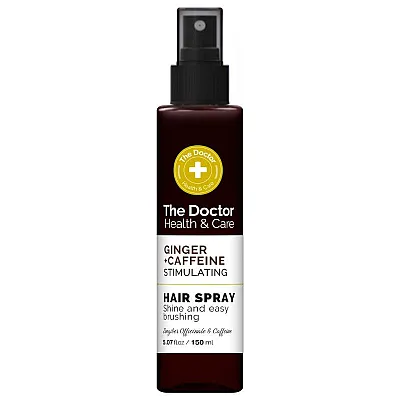 The doctor stimuliuojantis purškiklis plaukams imbieras + kofeinas, 150 ml