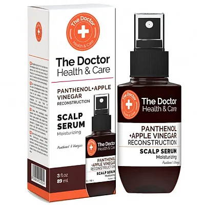 The doctor atstatomasis galvos odos serumas pantenolis + obuolių actas, 89 ml