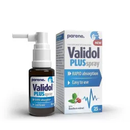 Validol plus purškalas, 25 ml.