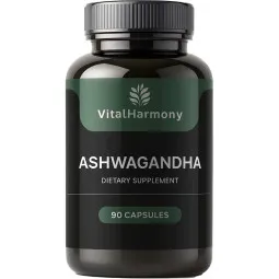 Vitalharmony ašvaganda, 90 kapsulių