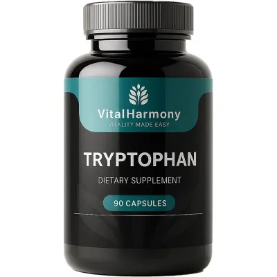 VitalHarmony triptofanas, 90 kapsulių