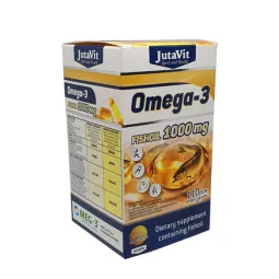 JutaVit omega 3 žuvų taukai 1000 mg