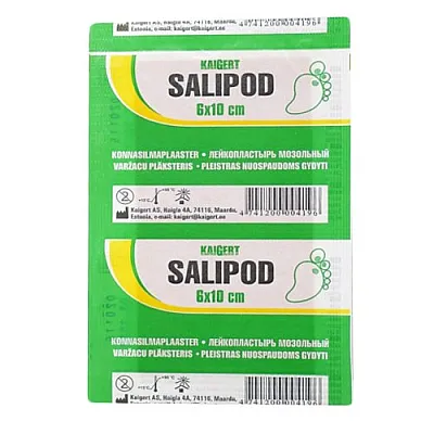 SALIPOD, pleistras nuospaudoms, 6x10 cm