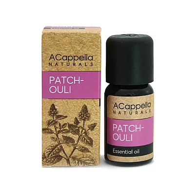 Acappella naturals eterinis aliejus „Pačiuliai“, 10 ml