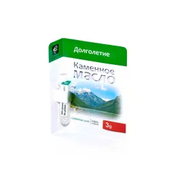 Akmens aliejus baltasis mumijo, 3 g