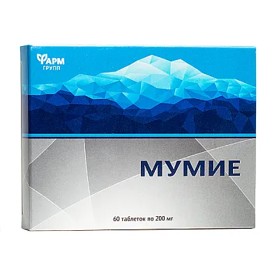 Mumijo, 60 tablečių