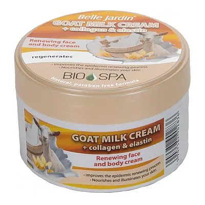 Belle Jardin veido kremas su ožkos pienu, 200 ml