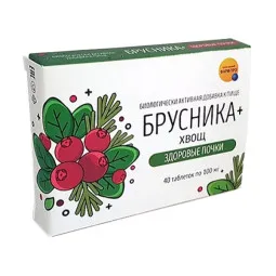 Bruknė + asiūkliai „sveiki inkstai“, 40 tablečių