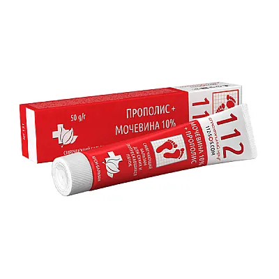 112 kremas-balzamas „Šlapalas + propolis“, 50 g