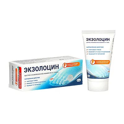 Ekzolocin nagų gelis, 30 ml
