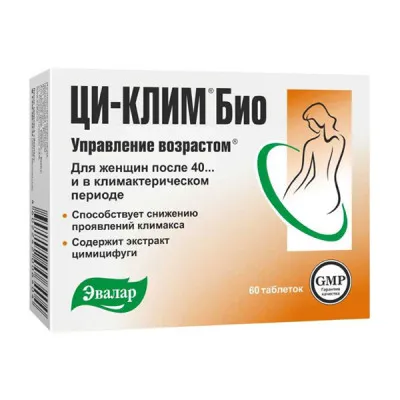 Evalar ci-klim, 60 tablečių