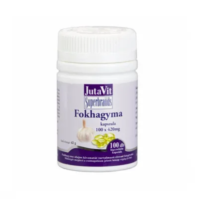 JutaVit česnako kapsulės, 100 kapsulių