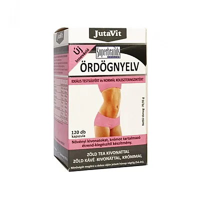 JutaVit gliukomananas, 120 kapsulių