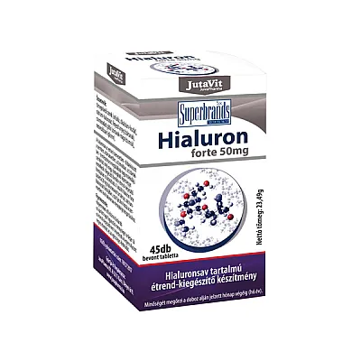 JutaVit hialurono rūgštis 50 mg, 45 tabletės