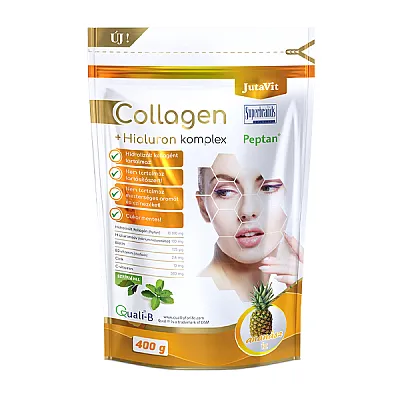 Jutavit kolageno + hialurono kompleksas ananasas, 400 g