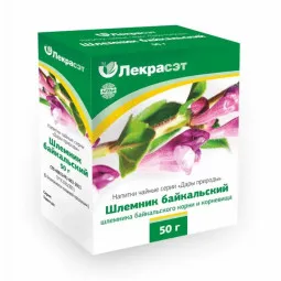 Lekraset žolelių arbata „Baikalo kalpokė“, 50 g