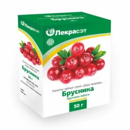 Lekraset žolelių arbata „Bruknė“, 50 g