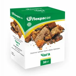 Lekraset žolelių arbata „Čaga“, 50 g