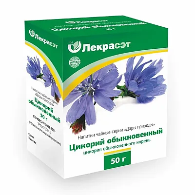 Lekraset žolelių arbata „Cikorija“, 50 g