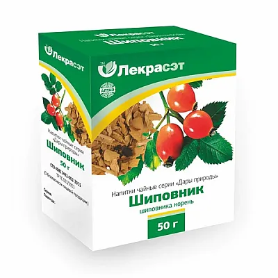 Lekraset žolelių arbata „Erškėčio šaknys“, 50 g