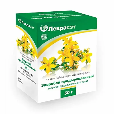 Lekraset žolelių arbata „Jonažolė“, 50 g