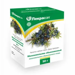 Lekraset žolelių arbata „Kadagio vaisiai“, 50 g