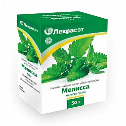 Lekraset žolelių arbata „Melisa“, 50 g
