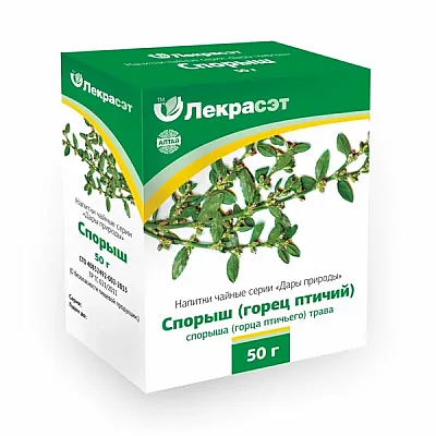 Lekraset žolelių arbata „Paprastoji takažolė“, 50 g