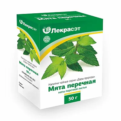 Lekraset žolelių arbata „Pipirmėtė“, 50 g