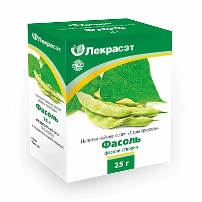 Lekraset žolelių arbata „Pupelių ankštys“, 25 g