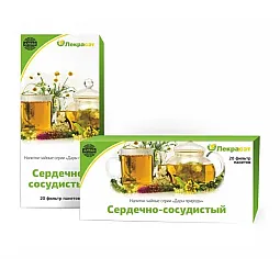 Lekraset žolelių arbata „Gamtos turtai“ širdžiai ir kraujagyslėms, 20 pakelių