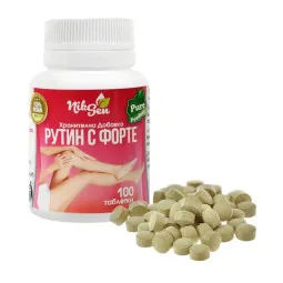 NikSen rutin C forte, 100 tablečių