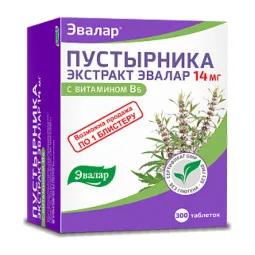 Evalar sukatžolės ekstraktas su vitaminu B6, 300 tablečių