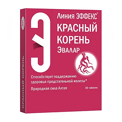 Evalar raudonoji šaknis, 60 tablečių