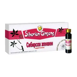 Sibiro ženšenis, 10 buteliukų
