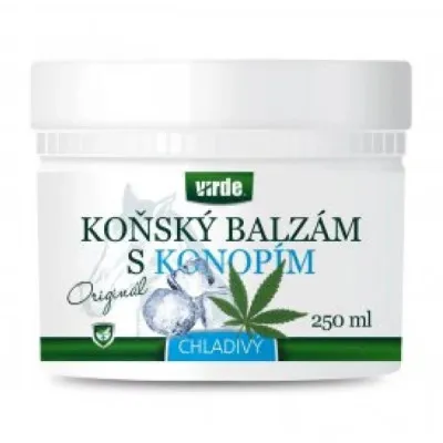 Virde arklių balzamas su kanapių aliejumi šaldomasis, 250 ml