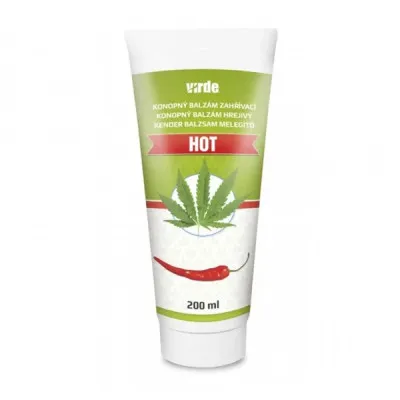 Virde hot šildantis kanapių balzamas sąnariams, 200 ml