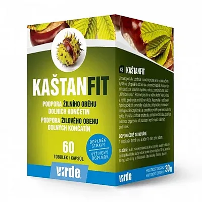 Virde kaštanfit, 60 kapsulių