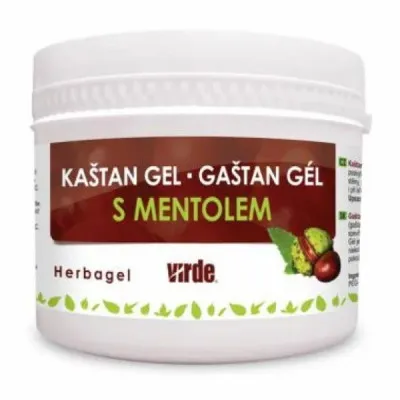 Virde kaštonų gelis su mentoliu ir rutinu, 250 ml