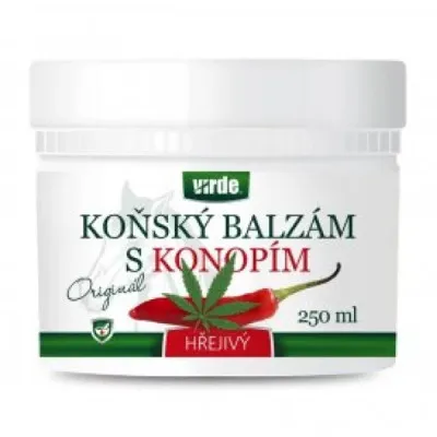 Virde arklių balzamas su kanapių aliejumi šildomasis, 250 ml