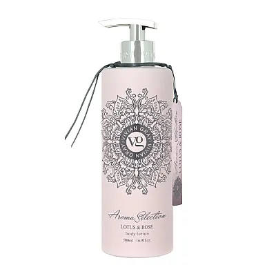 Vivian Gray aroma selection „Lotus & Rose“ losjonas kūnui, 500 ml