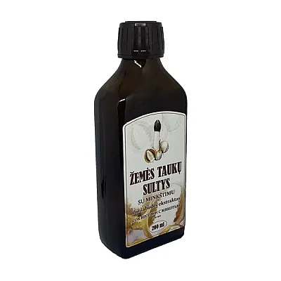 Žemės taukų sultys poniabudės ekstraktas su minkštimu, 200 ml