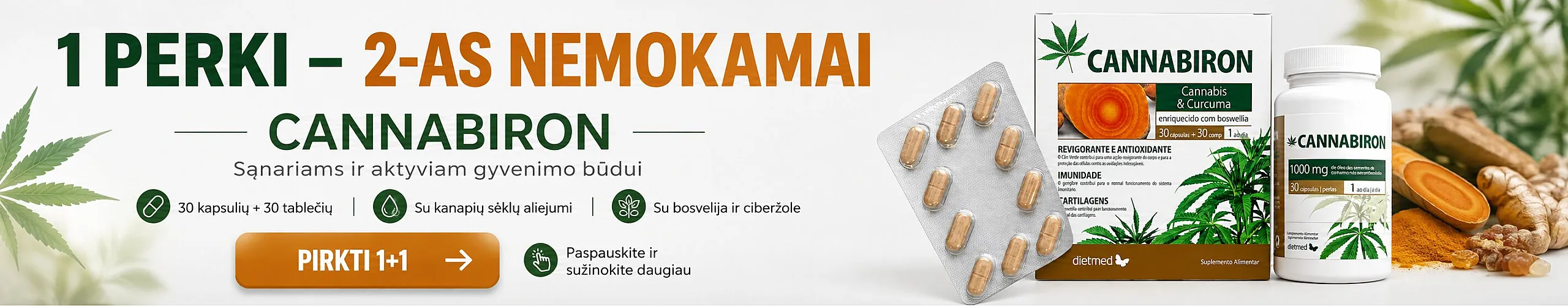 Cannabiron, sąnariamas