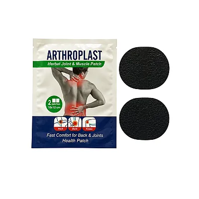 ARTHROPLAST Kräuterpflaster für Gelenke und Muskeln, 10 × 12 cm, 2 St.