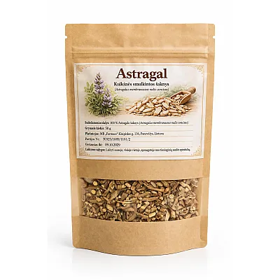 Planteon Astragal Kulkšnės smulkintos šaknys, 50 g