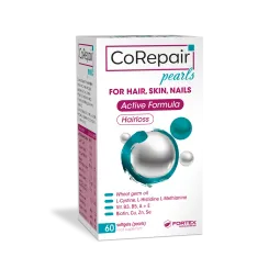 CoRepair perliukai plaukams, odai, nagams, 60 minkštųjų kapsulių