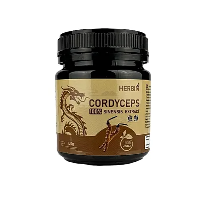Kininis kordicepsas ekstraktas 14000 mg, 100g